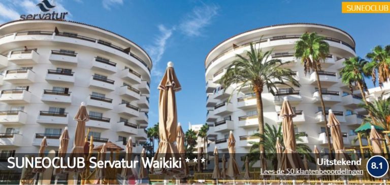 SUNEOCLUB Servatur Waikiki