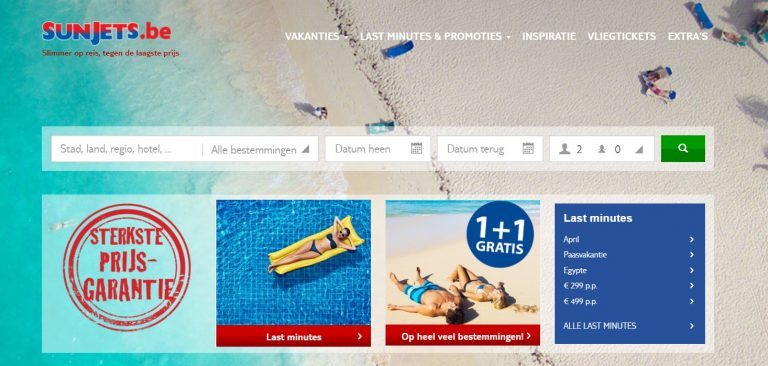 Hoe & waar een Sunjets vakantie boeken?