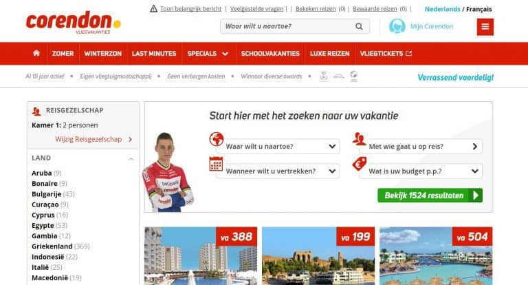 Corendon All Inclusive Vakanties