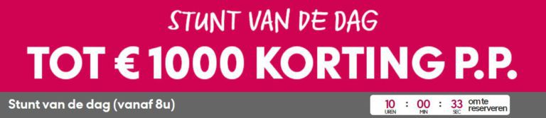 Stunt van de dag