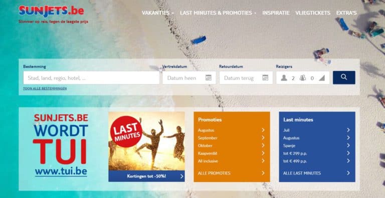 Sunjets wordt TUI