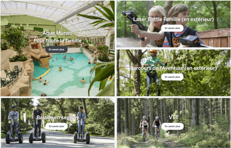 Activite center parcs