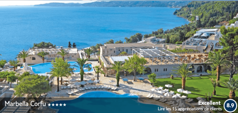Hôtel Marbella Corfou Deluxe