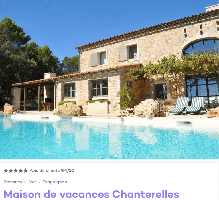 (conseil) Maison de vacances Chanterelles