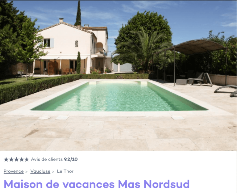 (conseil) Maison de vacances Mas Nordsud