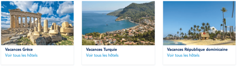 Vacances avion