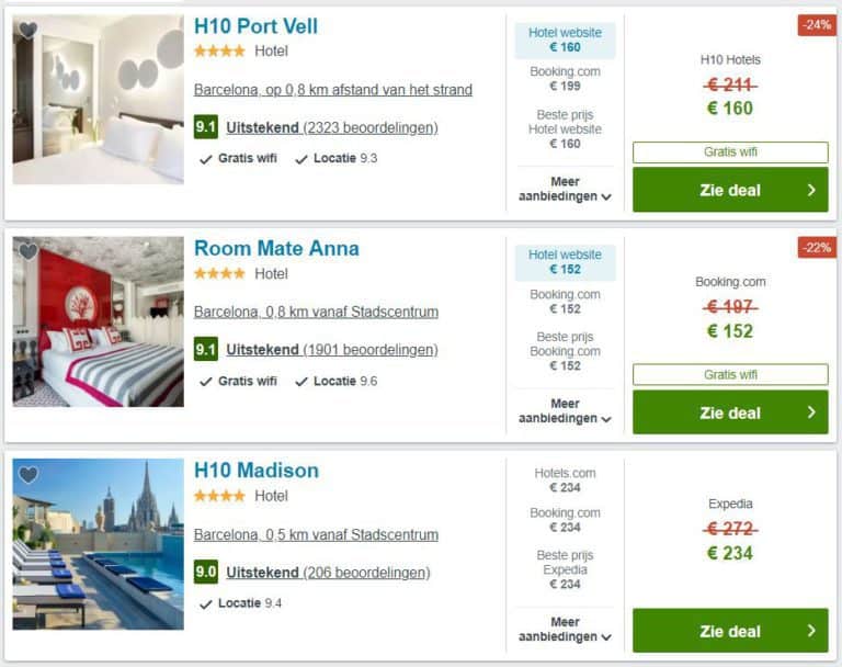 Hotels trivago